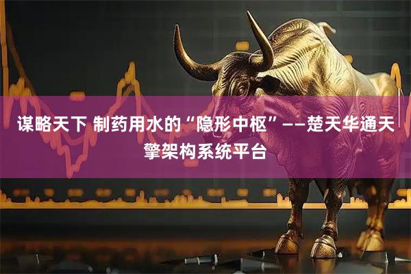谋略天下 制药用水的“隐形中枢”——楚天华通天擎架构系统平台